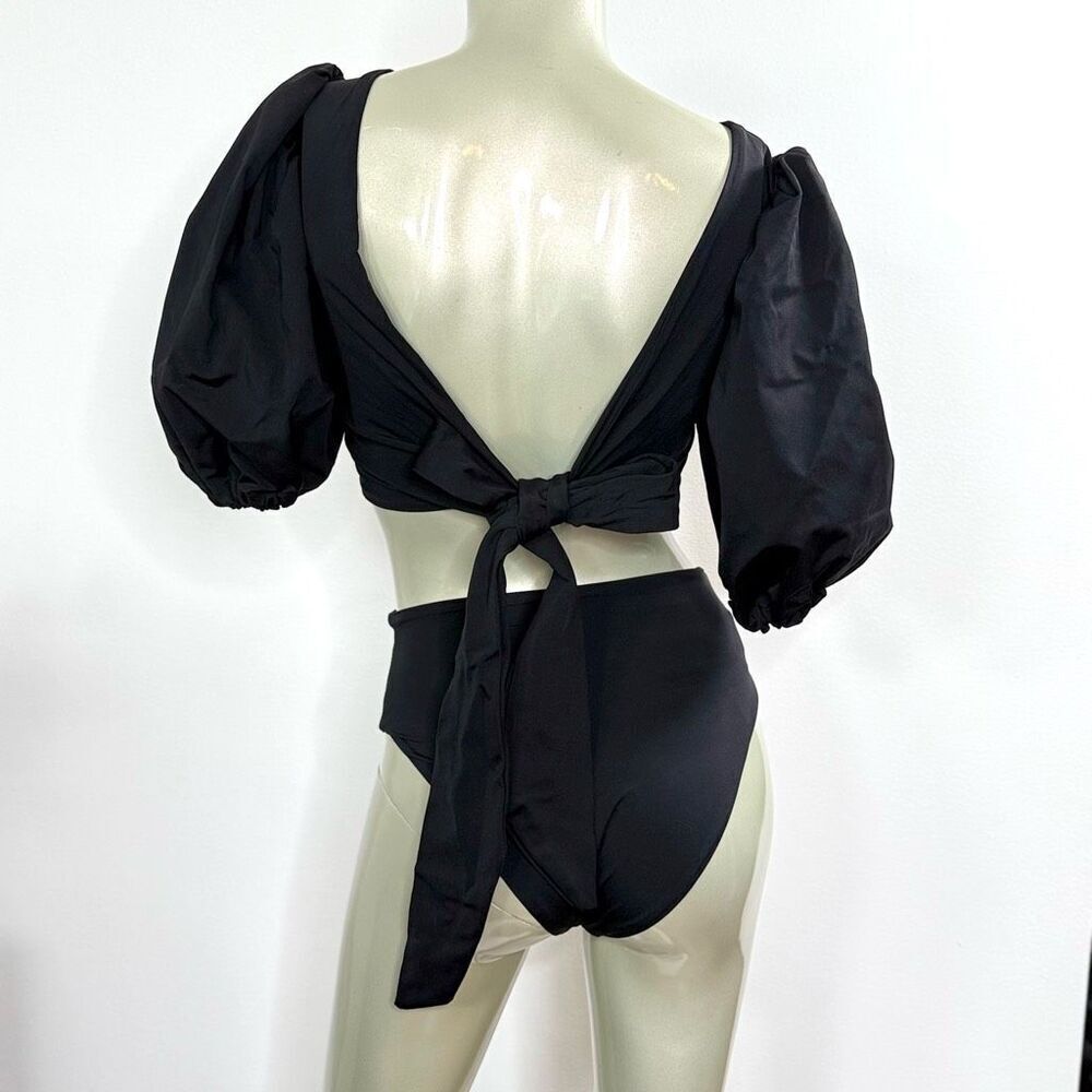 Maygel Coronel Gallega Puff-Sleeve Swimsuit — image 8 of 8